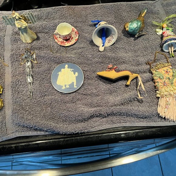 10 glass/ceramic/metal very special ornaments - Picture 5 of 12